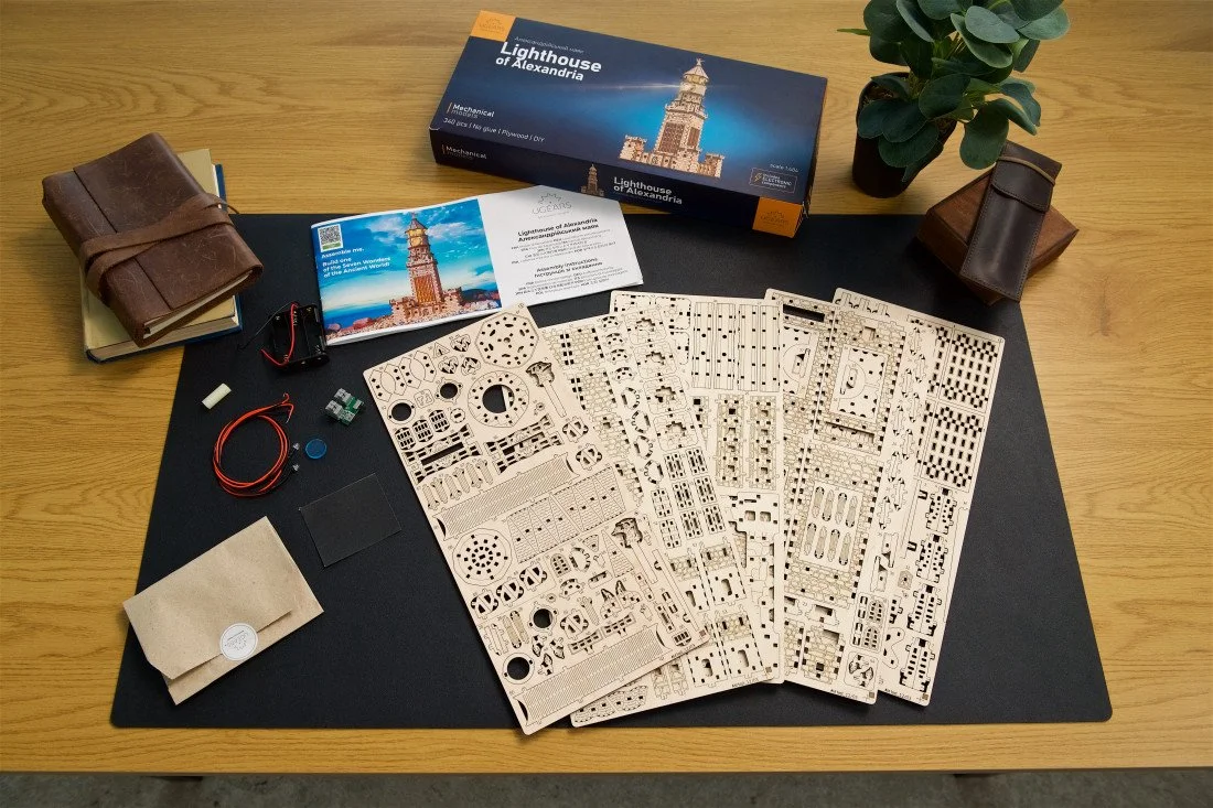 Lighthouse of Alexandria - Ugears (70254)