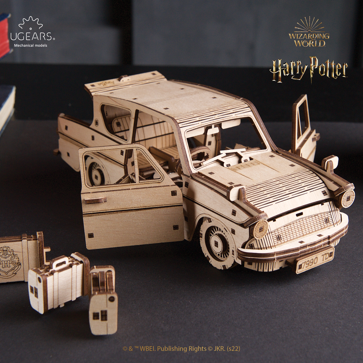 Harry Potter Flying Ford Anglia - Ugears (70173)