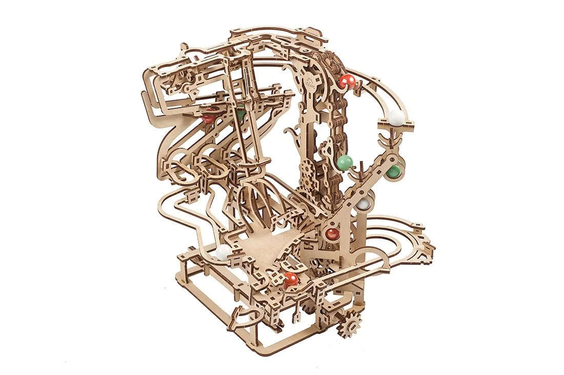 [RB2600034] Carrera de canicas en cadena - Ugears 
